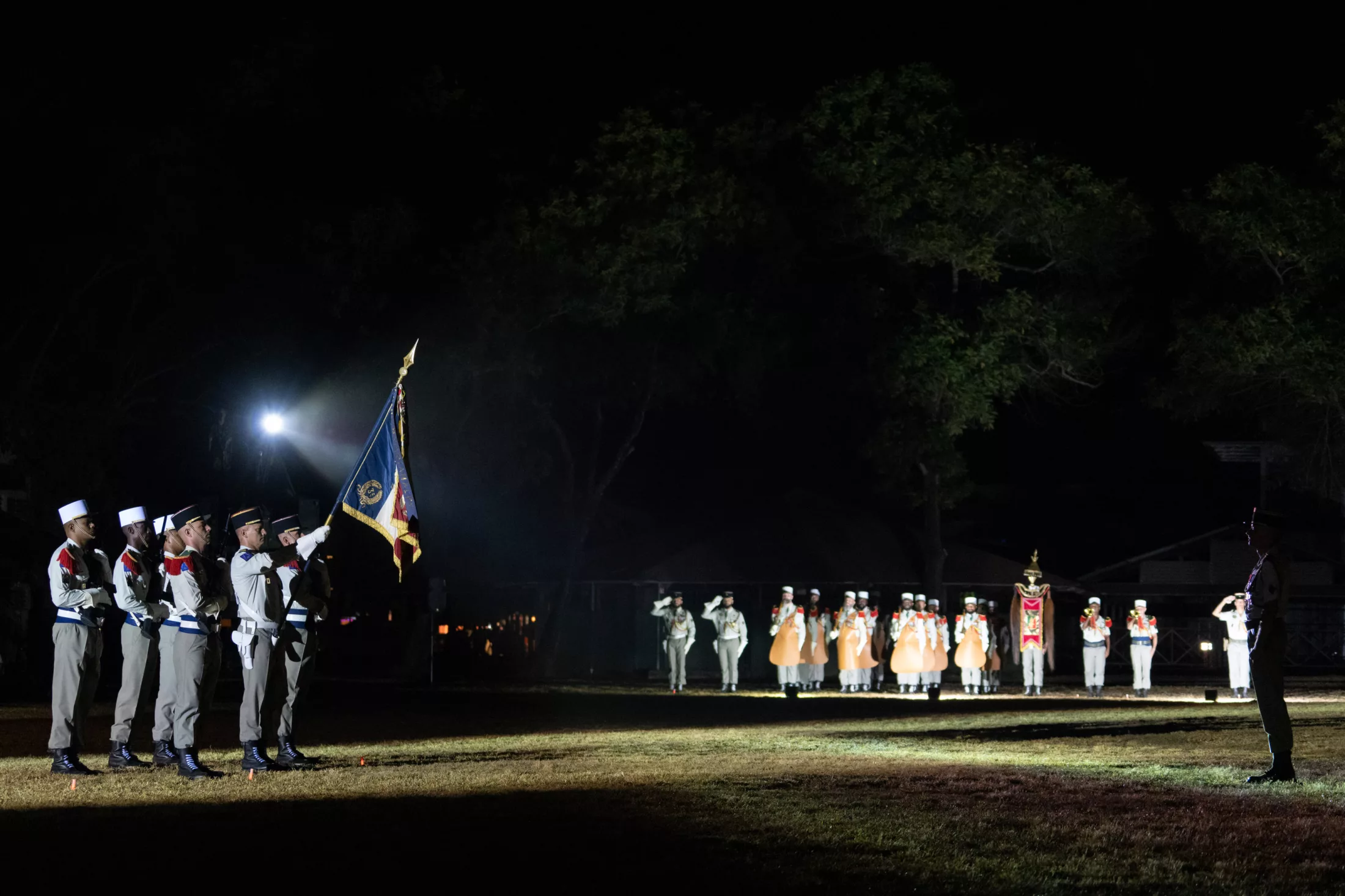 Les festivités de la Fourragère