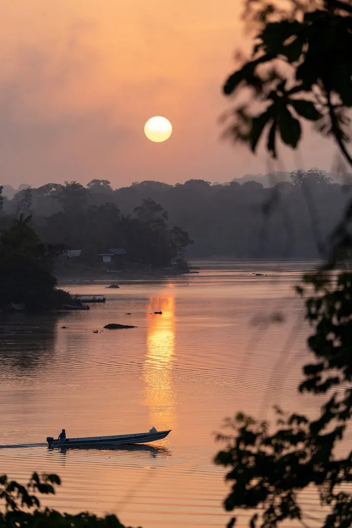 La Guyane, terres et eaux